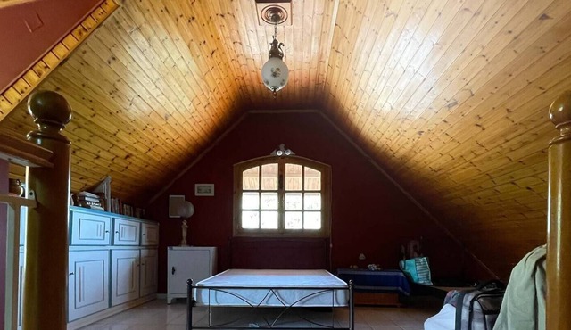 Cheerful villa in the genuine part of Greece in Kastri