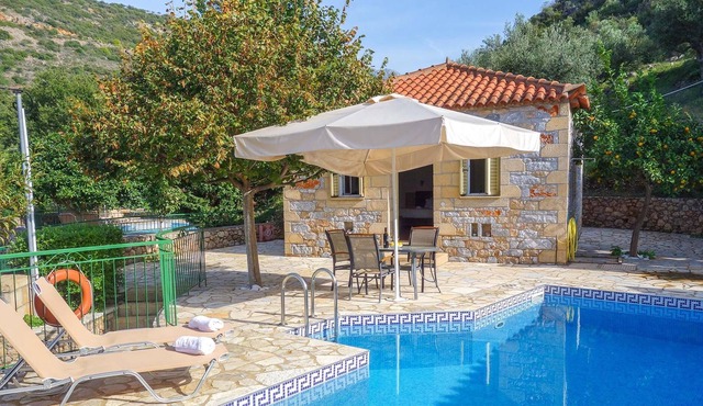 Countryside villa w/ pool + outdoor terrace, in Kardamili
