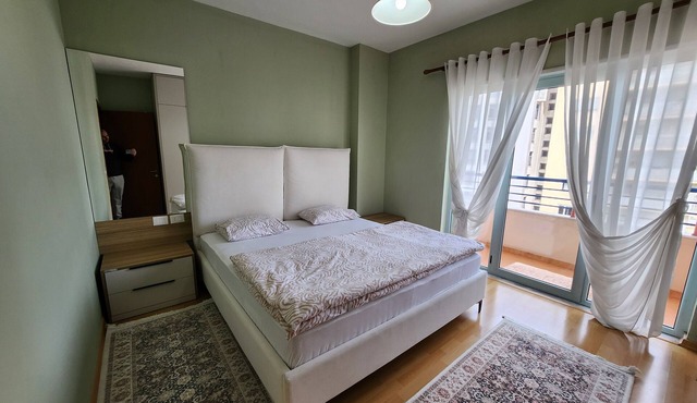 Cozy 1-bedroom apartment in beautiful Durrës with AC