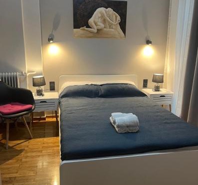 Cozy flat in Hilton, central Athens, 3' metro, VFM! in Athens