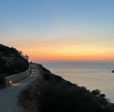 Cycladic House with Aegean Sea View in Aegiali