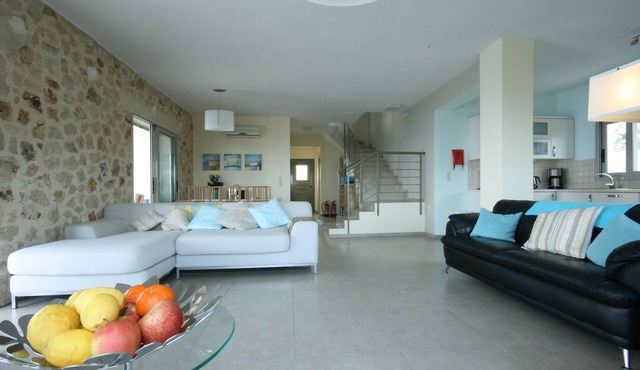 Enjoy privacy & peace at Villa Ambelonas and stunning infinity sea views in Skala