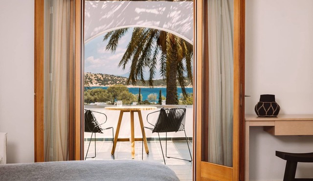 Exclusive Crete Hotel | Seaview Room in Prime Location | Stunning Ocean Views