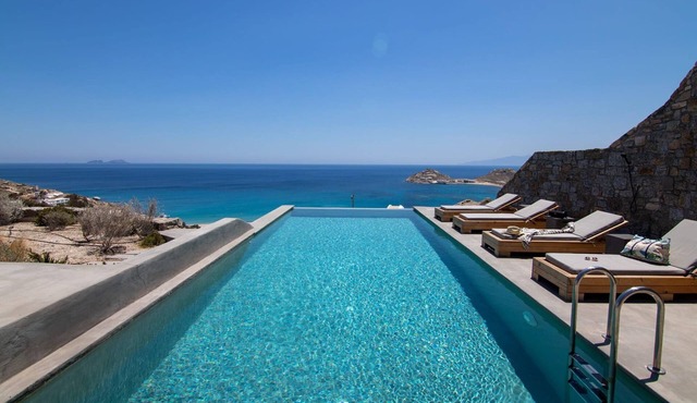 Exquisite Mykonos Villa | Villa Golden Aegean | 4 Bedrooms | Breathtaking Sea