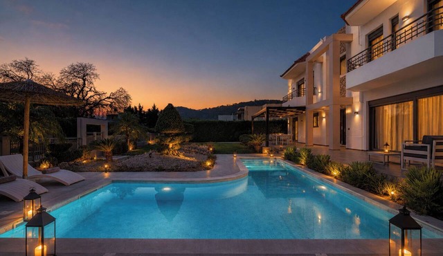 Filemar Villa in Ialysos in Rhodes