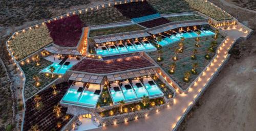 Ftelia Black Villas in Elia