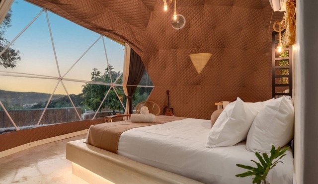 Gogna luxury domes in Crete