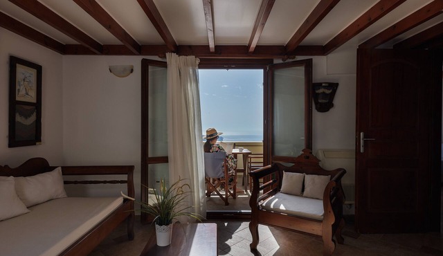 Holiday Home 'Loft Sea View Two Bedroom Villa' with Wi-Fi and Air Conditioning