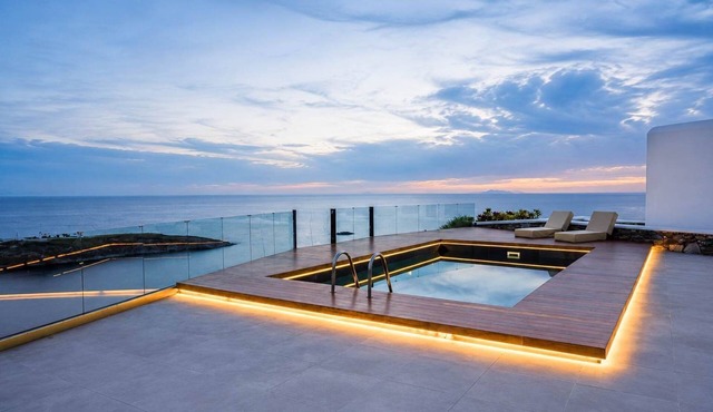 Kythnos Sea View Pool Villa Cycladic Luxury Design