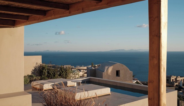 Lavender Villa with Private Pool, Epos Villas Imerovigli