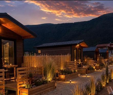 Lean chalet Sea&Mountain view