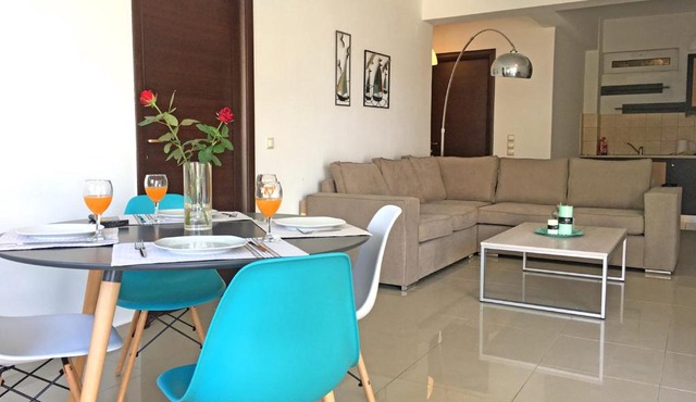 Light Blue Apartment in Agios Onoufrios