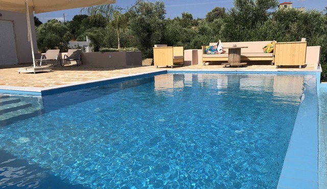 Luxurious Villa in Kamaria Peloponnese with Swimming Pool in Kamaria
