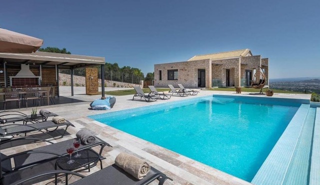 Luxury Zante Villa Villa Zinos Private Pool Sleeps 10 Lithakia