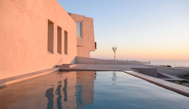 My Rental Homes - Thera King with 3 private pools and fantastic view over the sea in Fira