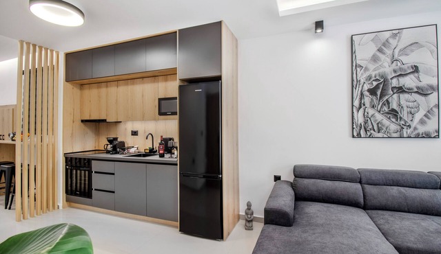 New Luxury Apartment near Center with Garden View
