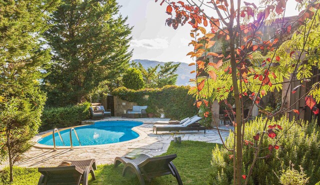 Nice home in Lefkada with private swimming pool, can be inside or outside in Lefkada