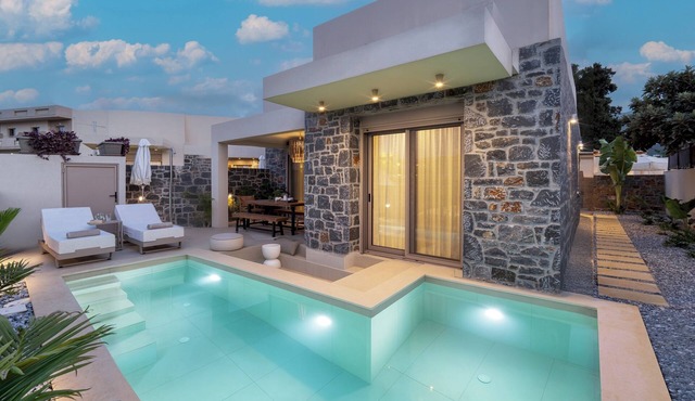 Numa Collection - Taupe with Private Pool, by Estia in Malia