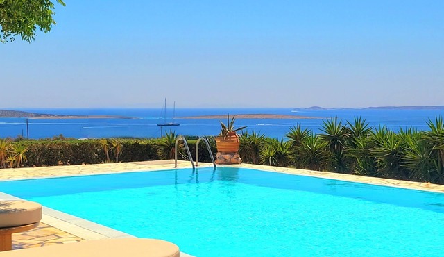 Paros Afrodite Luxury Villas ,Private Pool , Sea view 6-8 persons & pet friendly