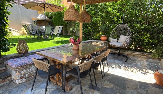 Pelion PNOES Luxury Seaview Villa with priv Garden