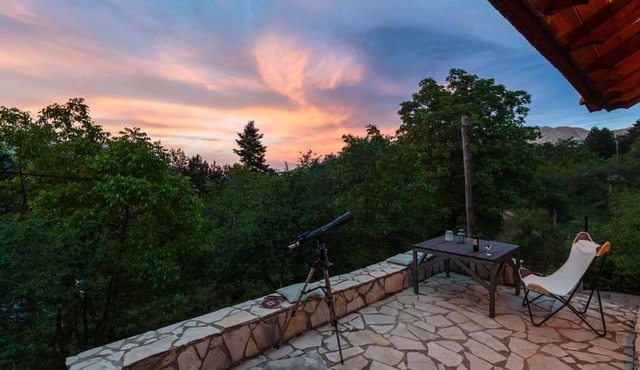 Pine Forest Chalet 1400m, Cinema & Fireplace in Artemisia