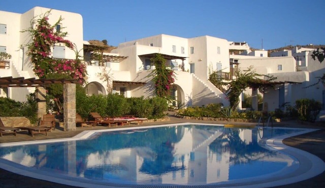 Pleiades Modern Villa with Shared Pool in Ornos in Mykonos