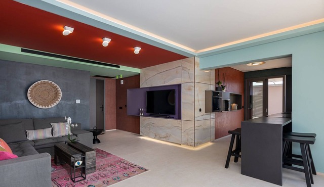 R 1316 Delight - 2 Bedrooms Sea View Villa with Private Pool in Hersonissos