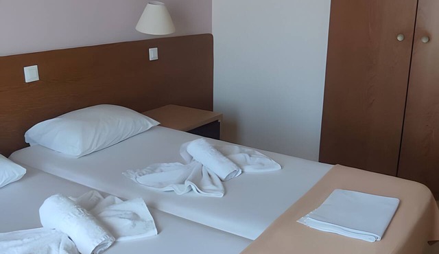 Room '2 Double Sea View' with sea view and private balcony in Κάμειρος Σκάλα