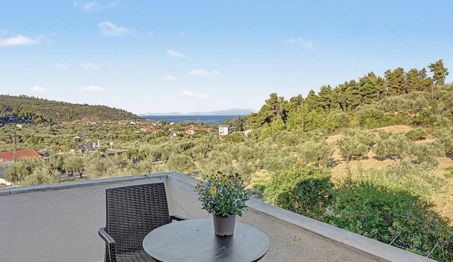 Room 'Orama 18' with Sea View, Wi-Fi and Air Conditioning in Εύβοια