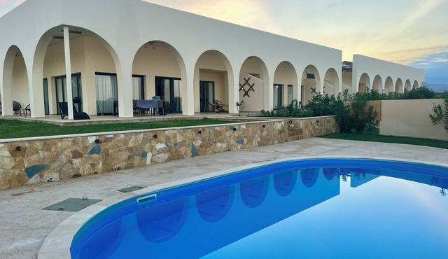 Selena Beach Front Loft with private heatable pool