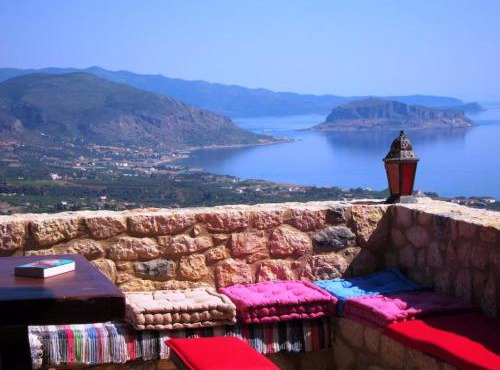 Stone Art Villa Hot Tub & Kastro in Monemvasia