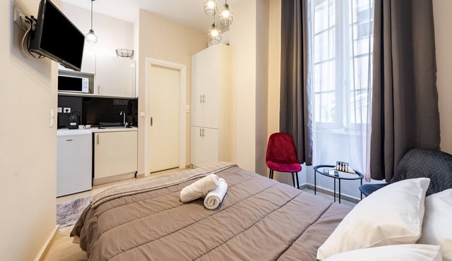 Studio Apartment 'Dora's Apartments 2' with Wi-Fi and Air Conditioning in Corfu