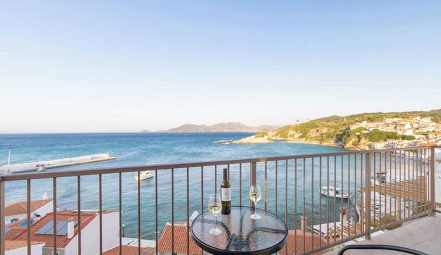 Studio Tepes - Velis Samos Sea View Balcony Suite in Kokkari