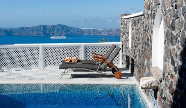 Stunning Seaview Santorini Villa | Dream Villa Vallas | Outdoor Private Pool