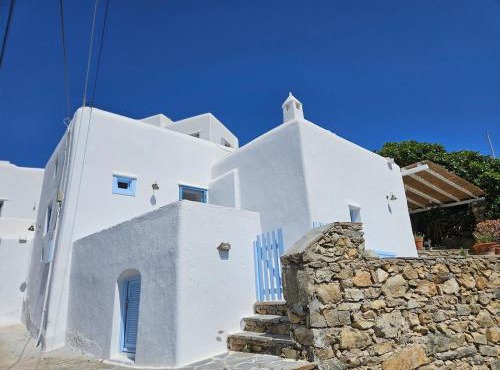 Stylish Traditional Village Stone House with Garden - Mykonos