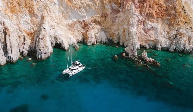 Sun-Kissed Sailing Adventure in the Ionian Islands, Lefkada in Lefkada