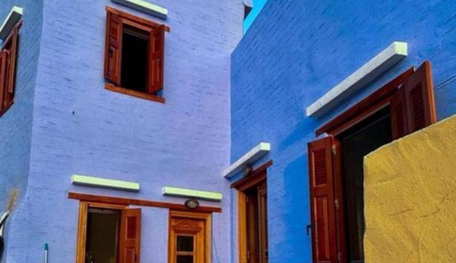Symi Uptown Indigo Villa-Indulge in a restored Symi villa and its secret garden in Symi