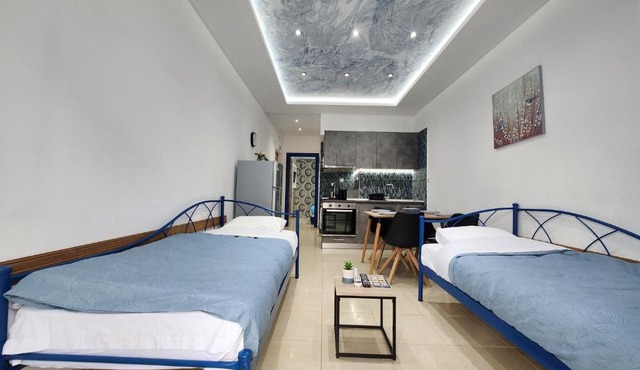 The Blue Beach Apartments in Nea Peramos