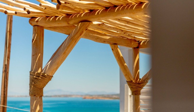 The Roof Top View in Agistri