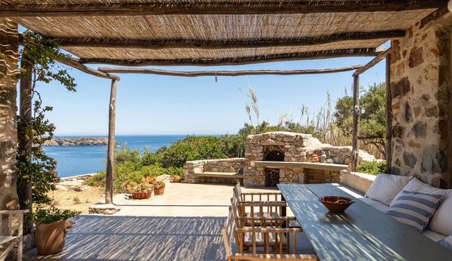 Traditional stone house in Serifos
