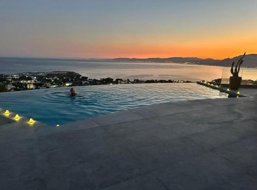 Unique luxury villas with private pools and breathtaking sea views in Lindos area