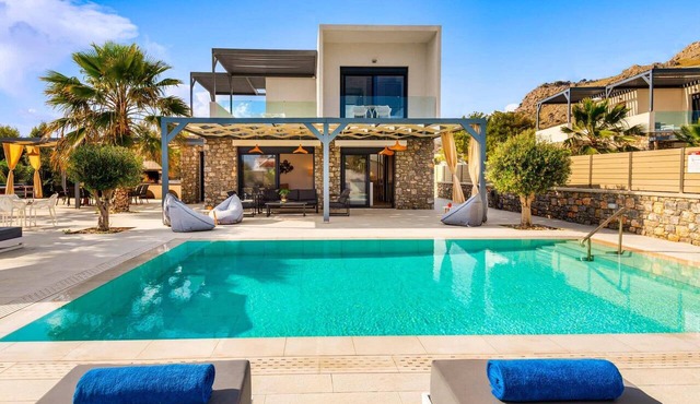 Villa Artemis Lindian Palm by Villa Plus in Lardos