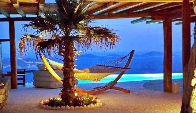 Villa Kastro: A Luxury Villa in Fanari, on the Island of Mykonos in mykonos
