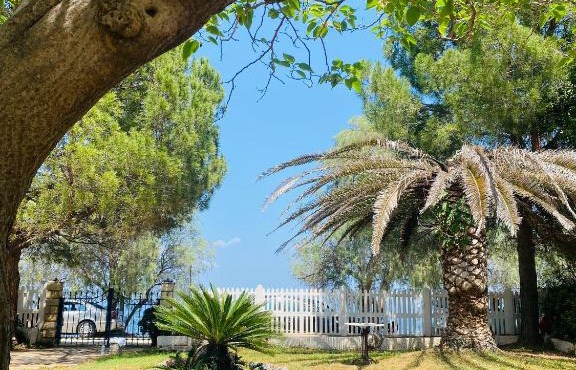 Villa Nefeli in front of the beach in Néa Epídhavros