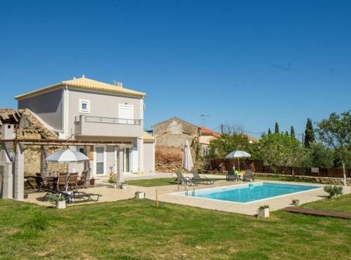 Villa Nima Corfu Private pool in Kothoníkion