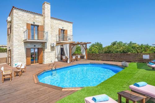 Villa Ourania Klio in Kiriánna