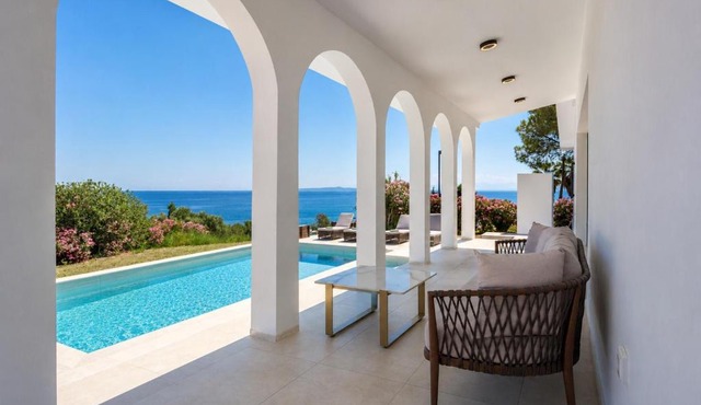 Xenia Sea view Villa in Argassi