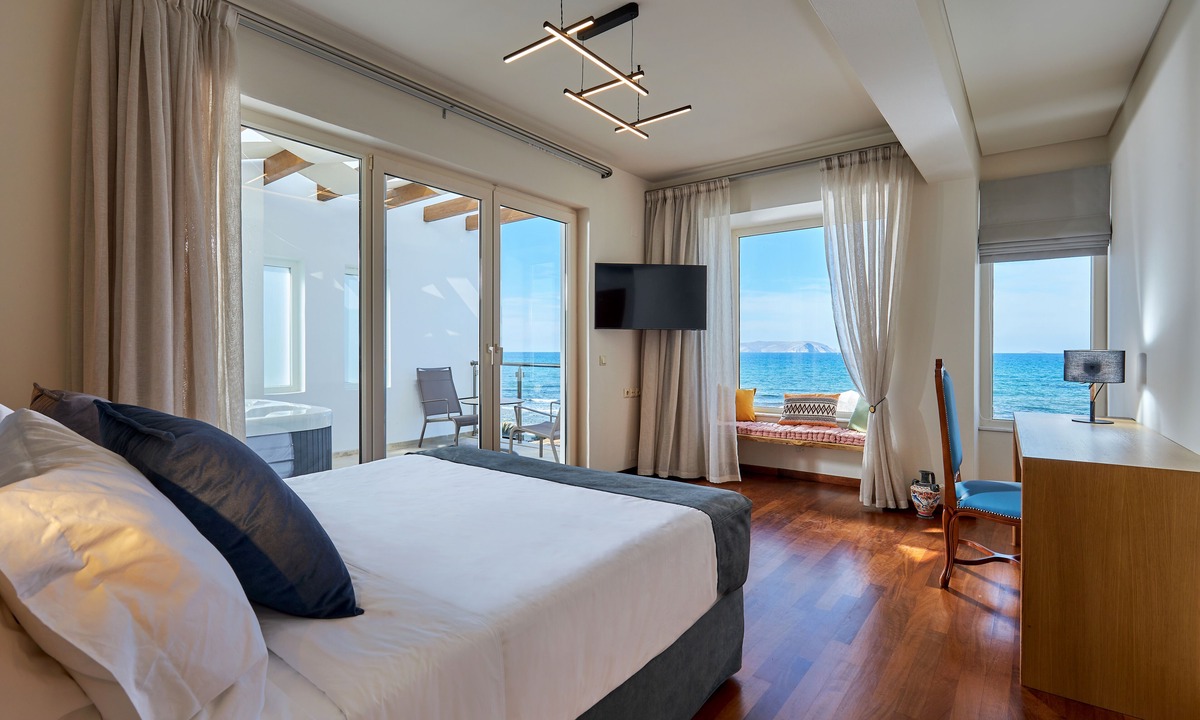 Kokkini Chani Villa | Rodo Seafront Villa with private pool