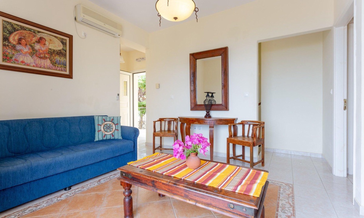 Skala Villa | Skala Villa Yellow Large Private Pool Walk to Beach Sea Views A C Wifi - 2826