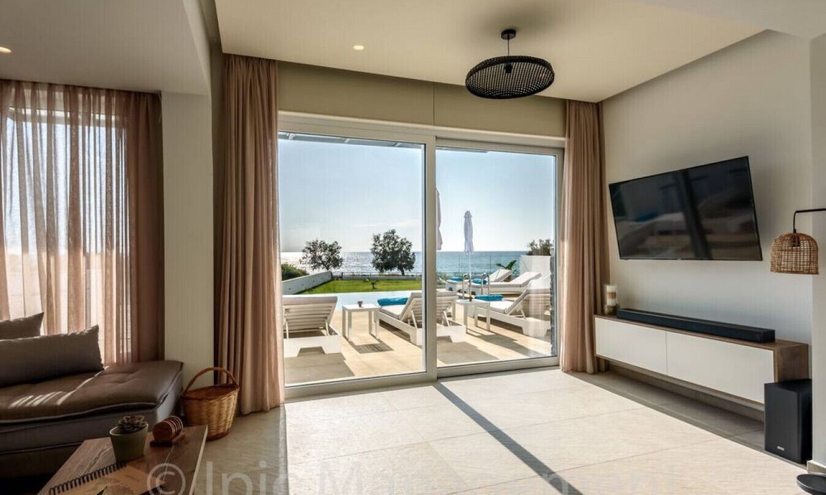 Frangokastellon Villa | Villa Pelagia Seafront Villa Pelagia Superb New Listing2021